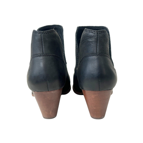 FRYE Boots Reina Cut-Out Bootie Leather Black Women's Size 8M - Picture 9 of 11